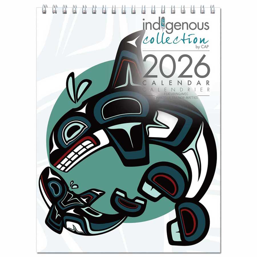 Mother and Calf 2026 Wall Calendar