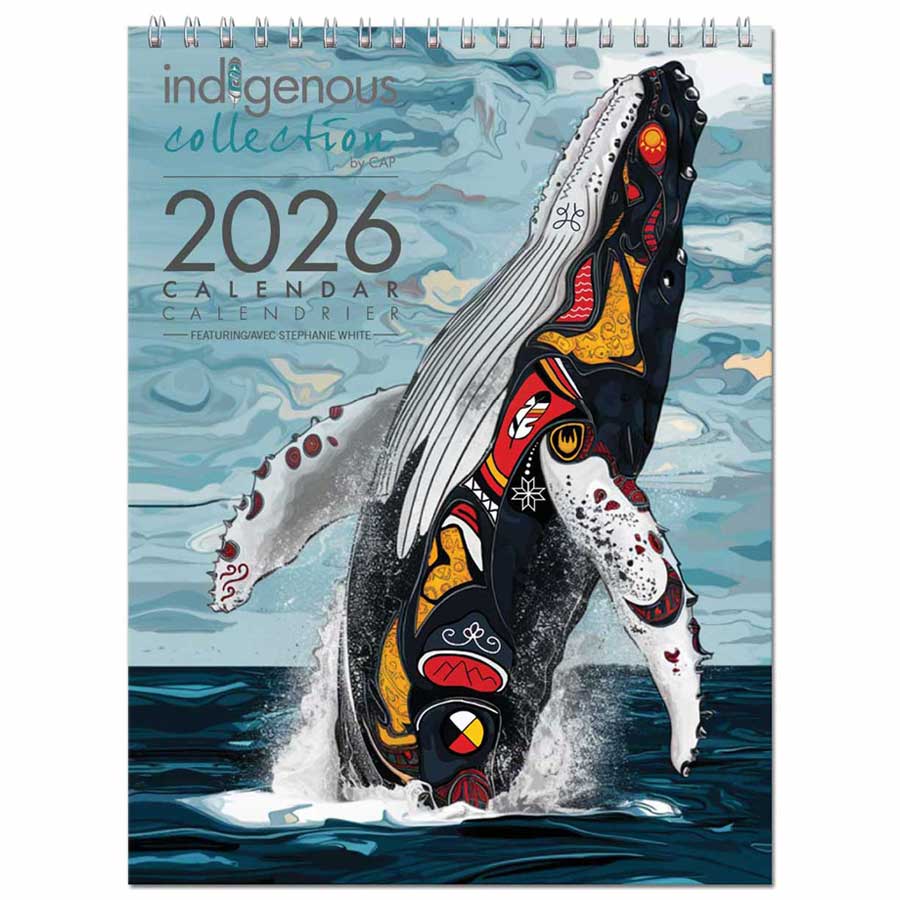 Spirit Whale 2026 Wall Calendar