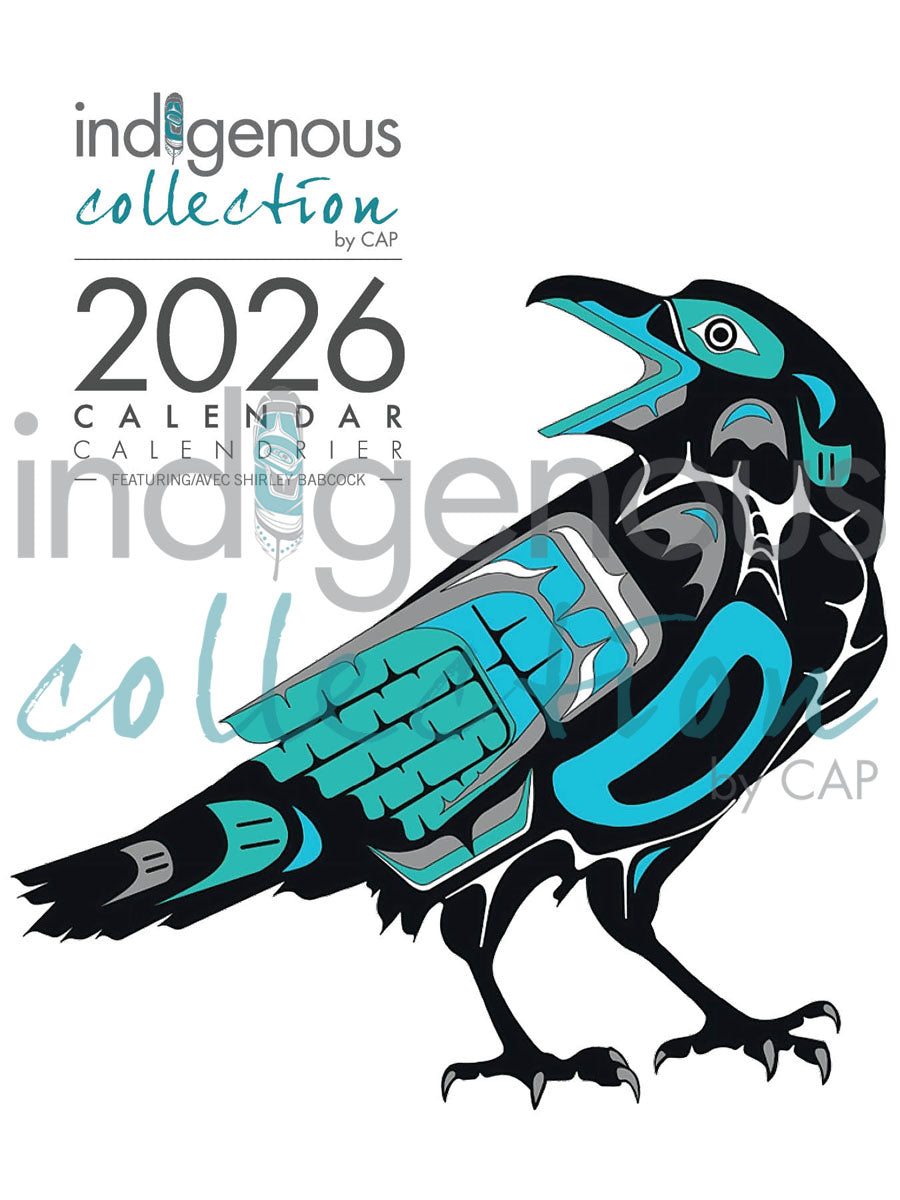 Raven 2026 Wall Calendar