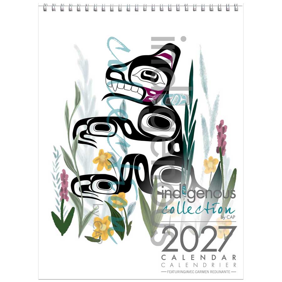 Carmen Redunante 2027 Calendar by artist Carmen Redunante. Indigenous Collection.