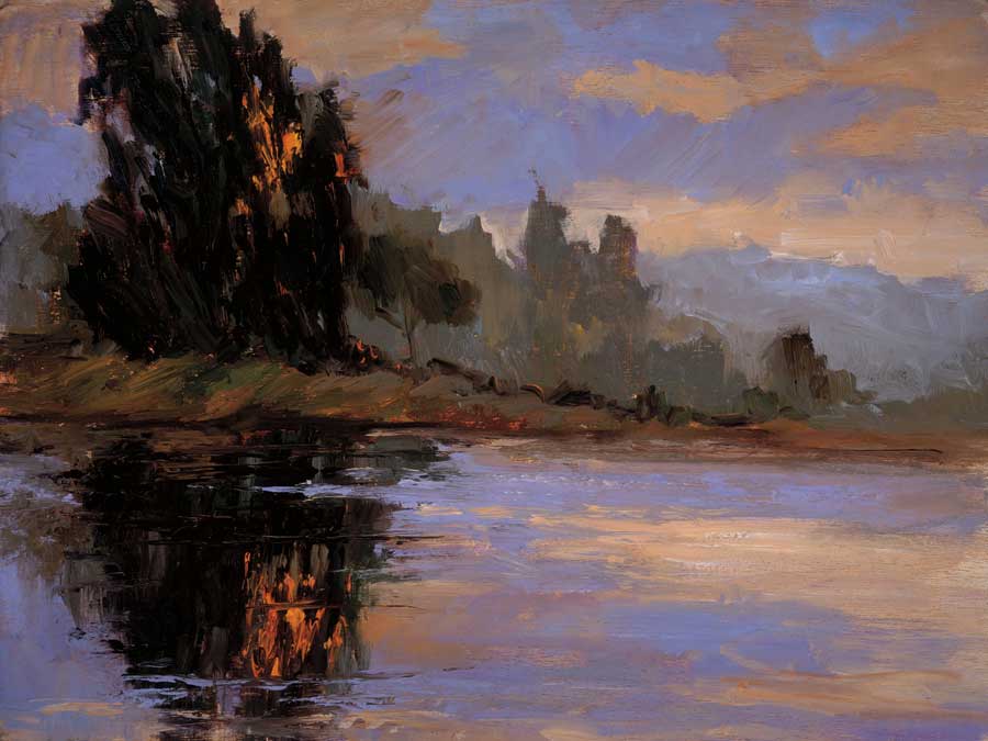 Last Light by artist  Brigitte Curt