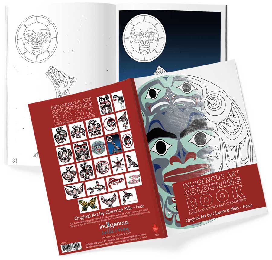 Clarence Mills Colouring Book