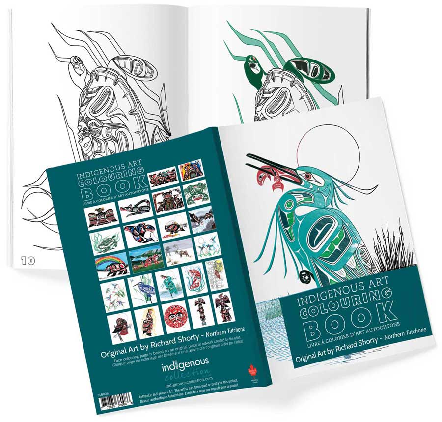 Richard Shorty Colouring Book