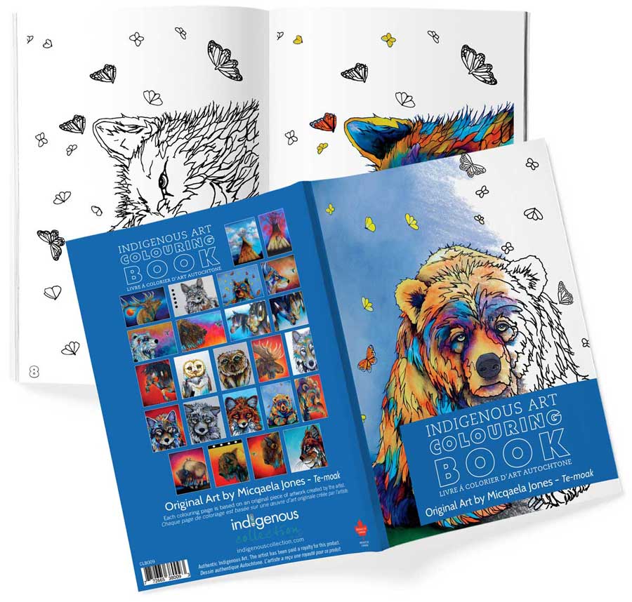 Micqaela Jones Colouring Book