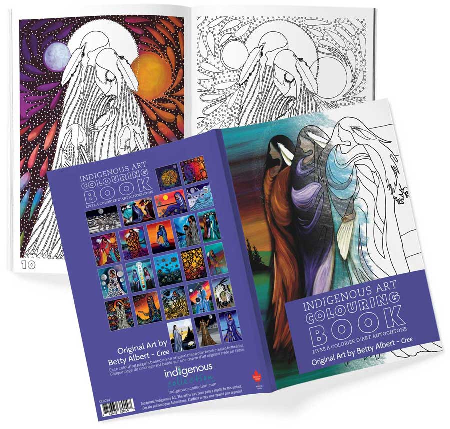 Betty Albert Colouring Book