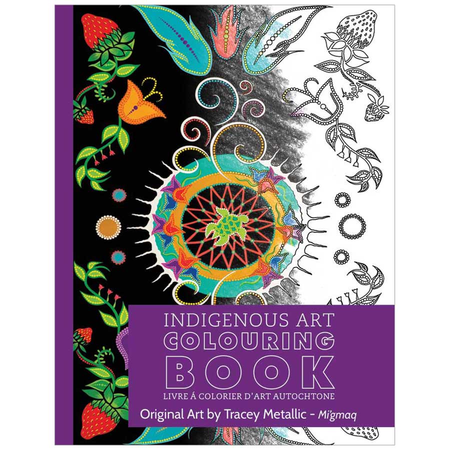 Tracey Metallic Colouring Book