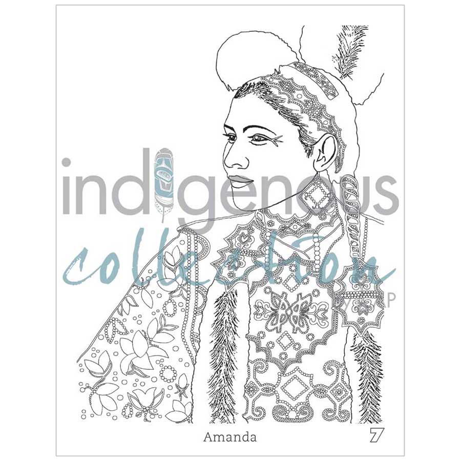 Tracey Metallic Colouring Book