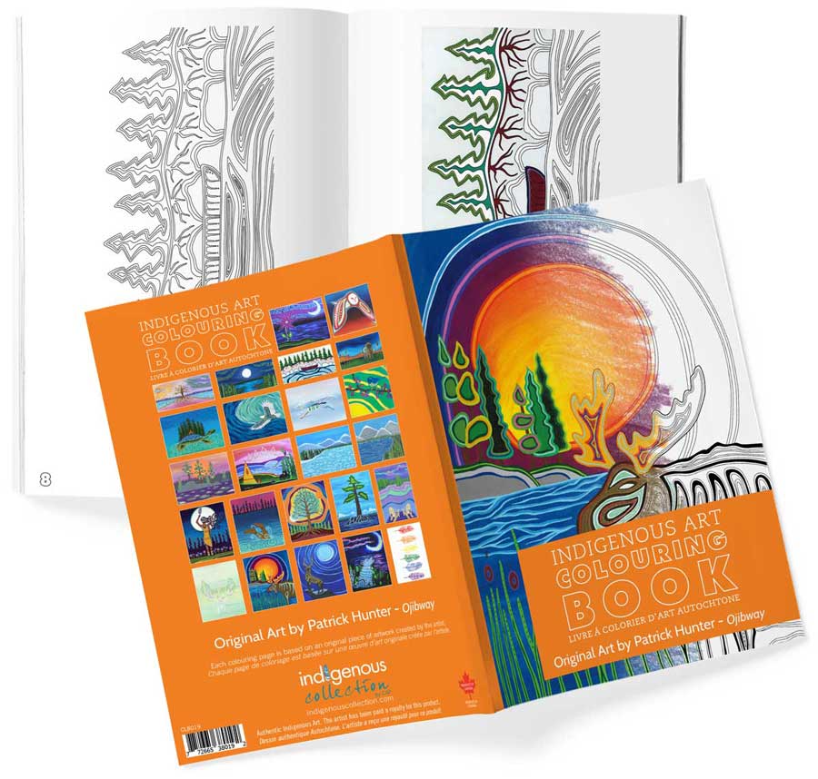 Patrick Hunter Colouring Book