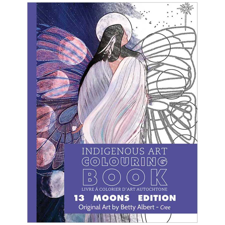 Betty Albert Colouring Book - 13 Moons Edition