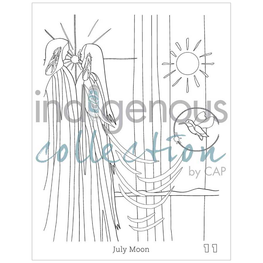 Betty Albert Colouring Book - 13 Moons Edition