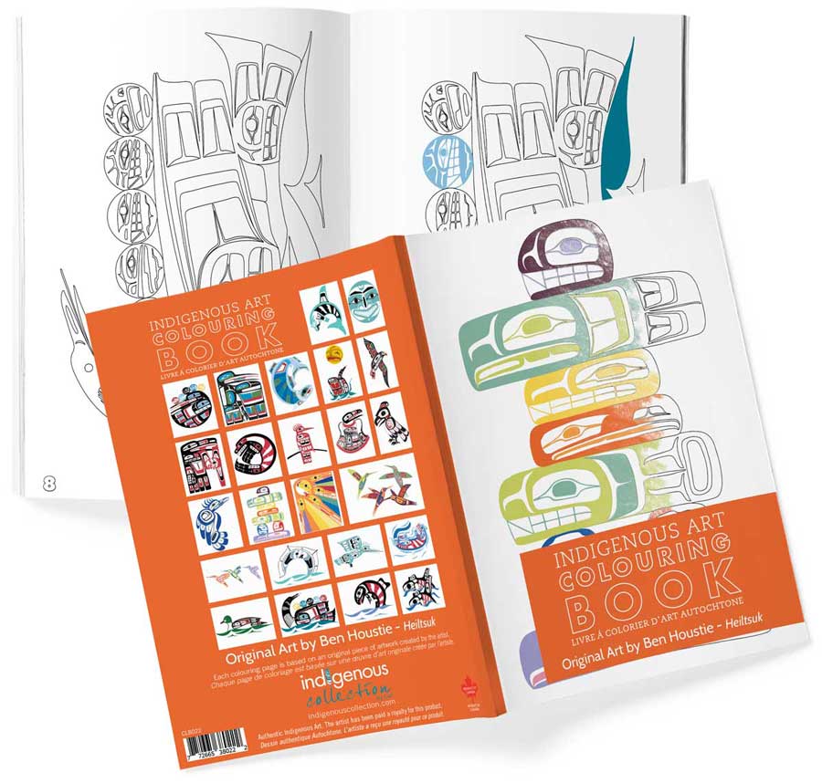 Ben Houstie Colouring Book