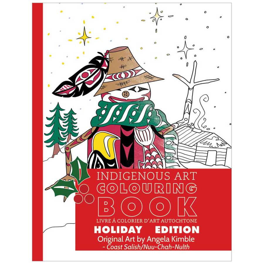 Angela Kimble Colouring Book - Holiday Edition