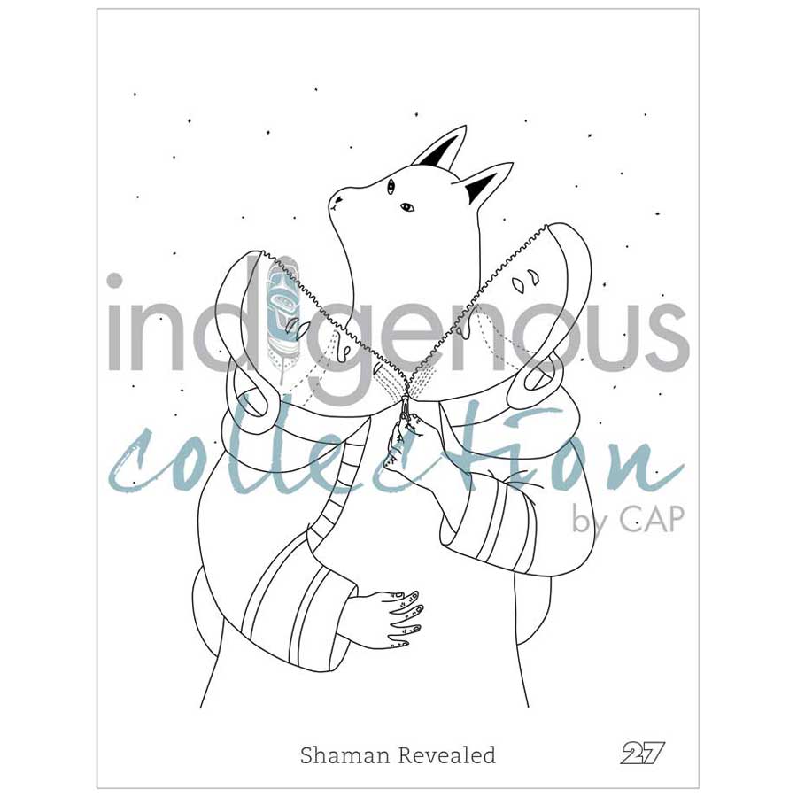 Cee Pootoogook Colouring Book