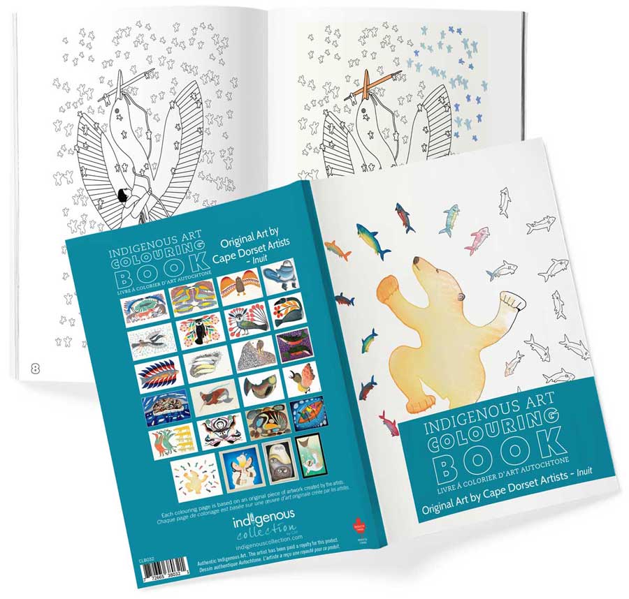 Cee Pootoogook Colouring Book