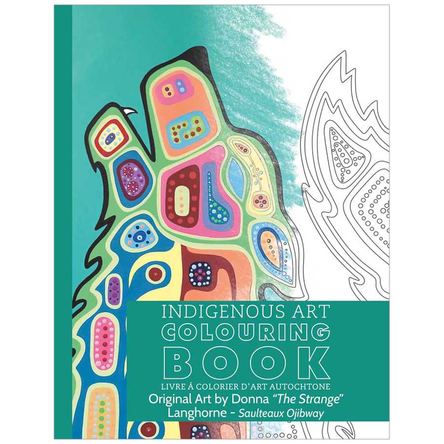 Donna "The Strange" Langhorne Colouring Book