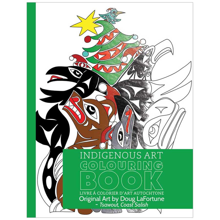 Doug La Fortune Colouring Book - Holiday Edition