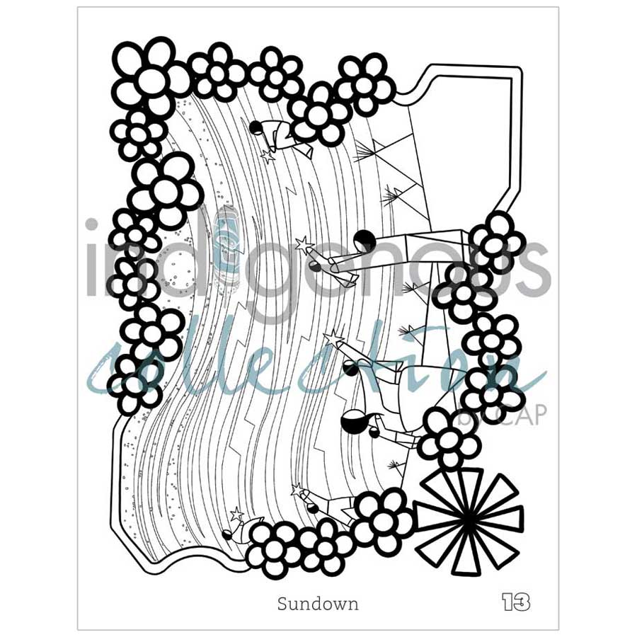 Kevin Pee-ace Colouring Book