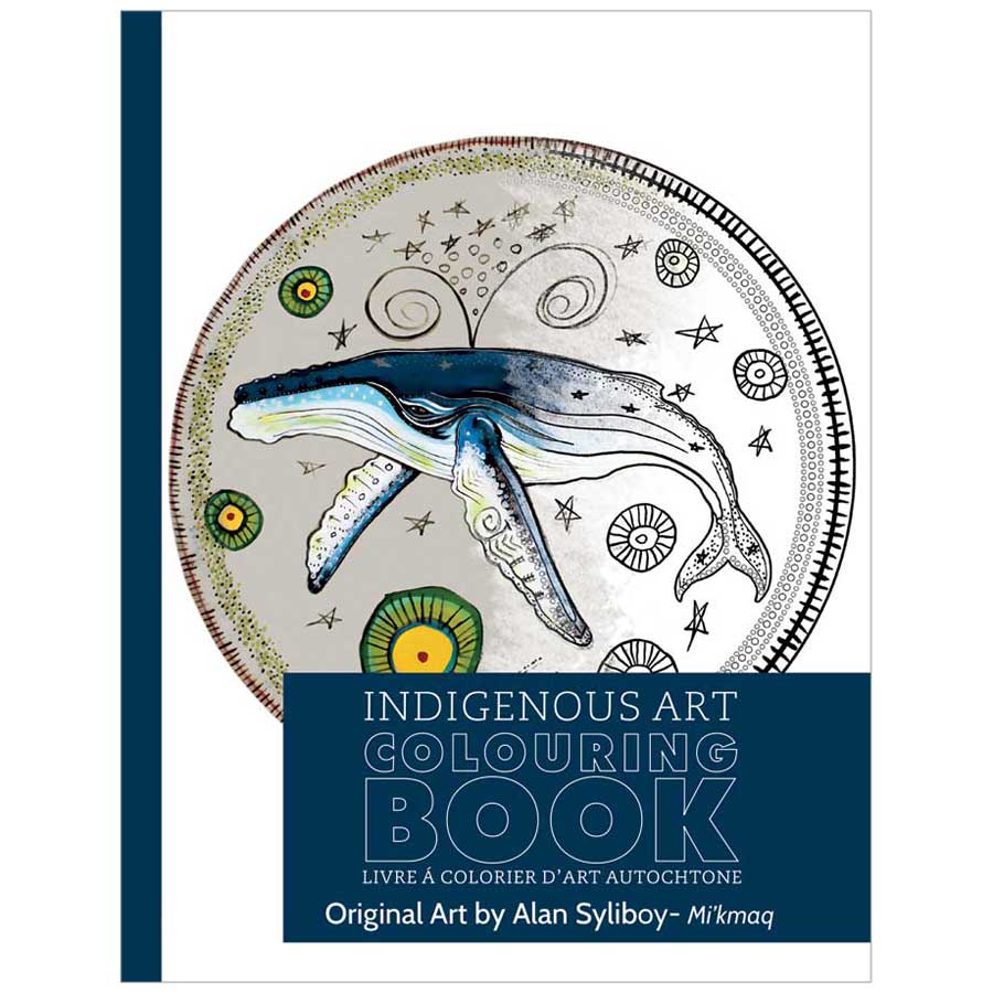 Alan Syliboy Colouring Book