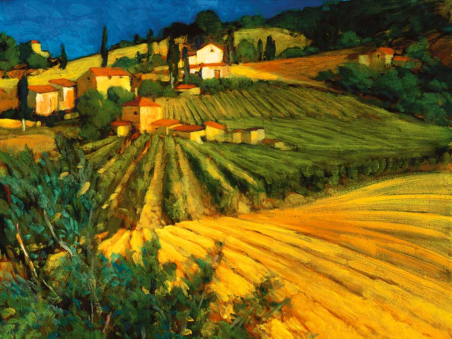 Rural Provence by artist  Philip Craig