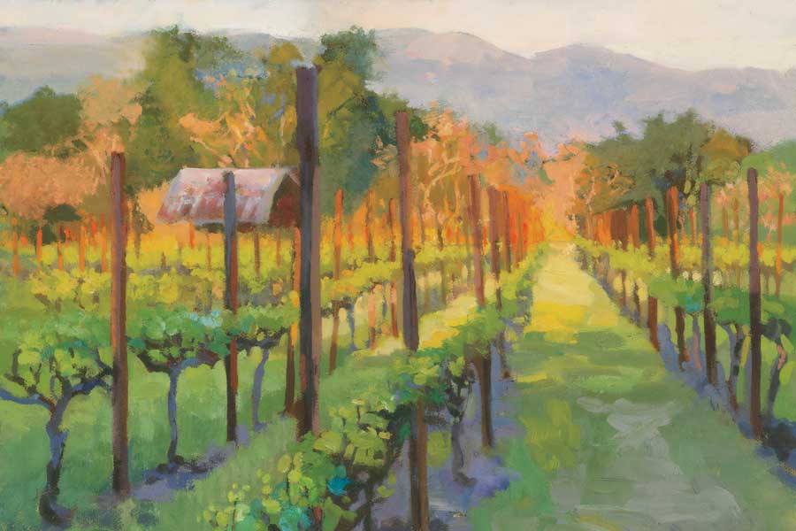 Silverado Afternoon by artist Christine Debrosky