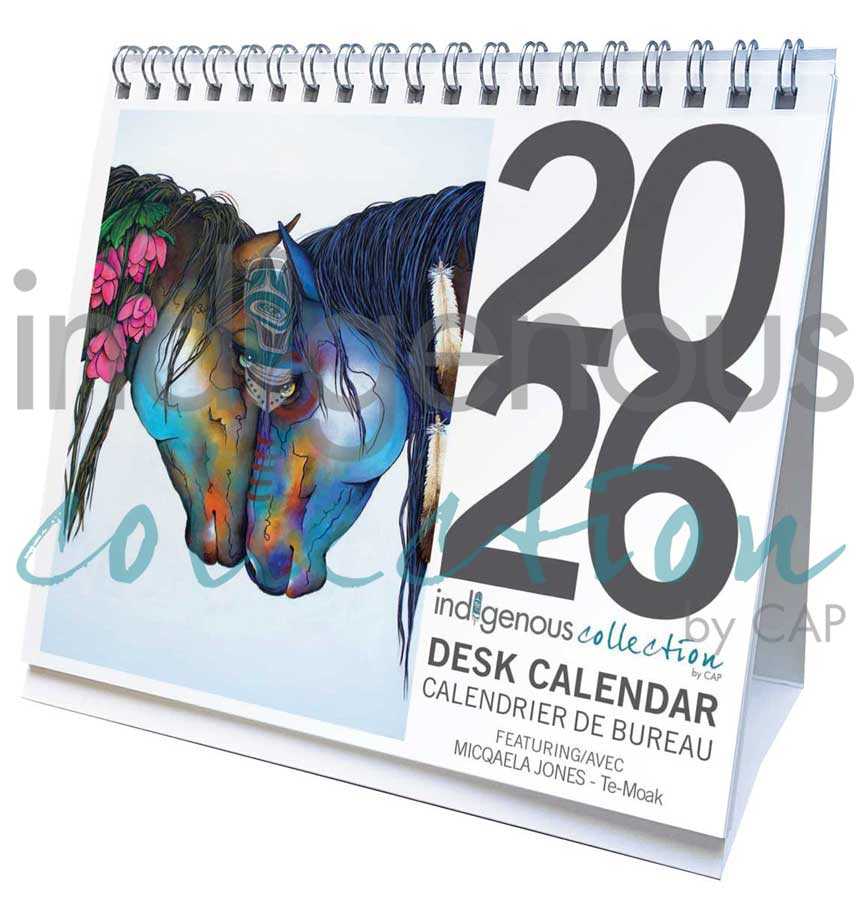 Medicine Ponies 2026 Desk Calendars