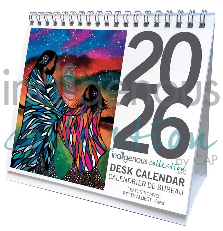 Mother & Daughter 2026 Desk Calendars