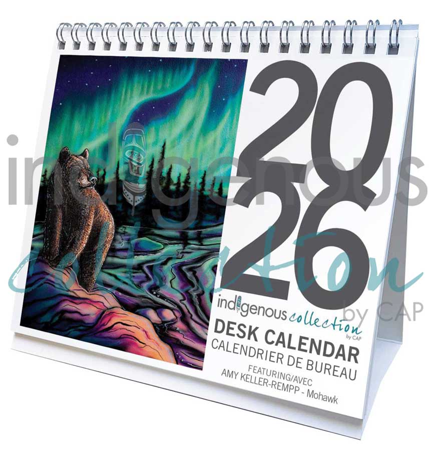 Sky Dance - Northern Light 2026 Desk Calendars