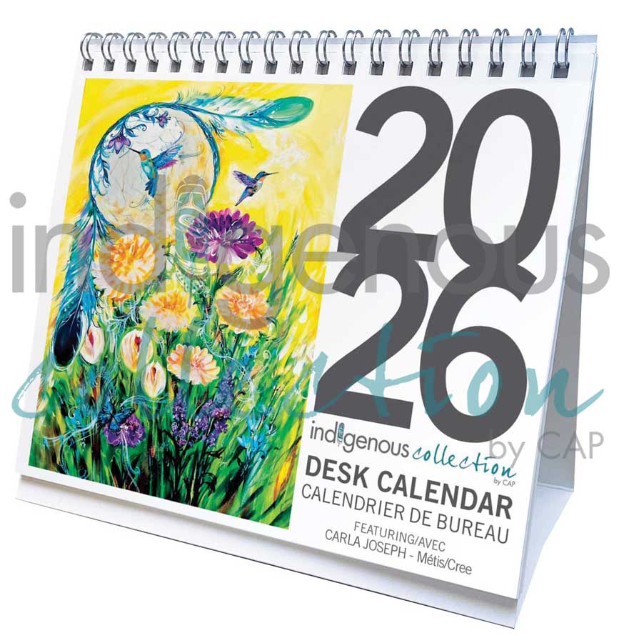 Flower Bloom 2026 Desk Calendars