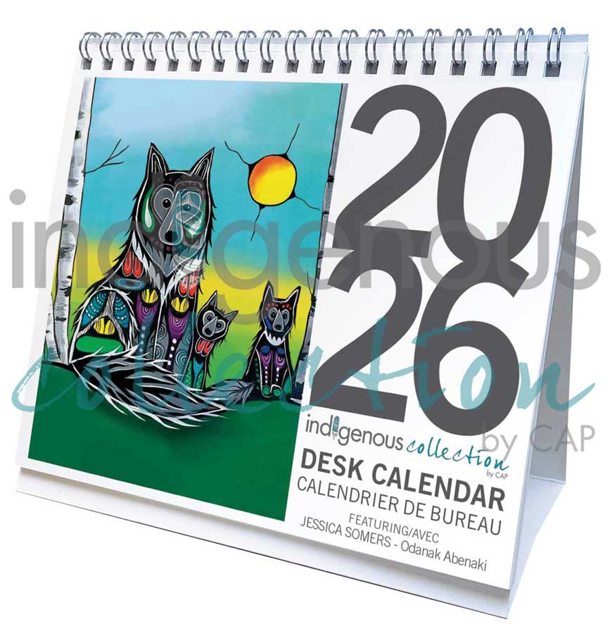 Wolf Family 2026 Desk Calendars