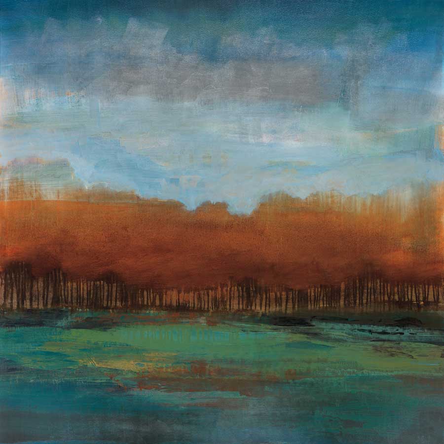 Traveling to the Edge by artist  Stacy D&#039;Aguiar