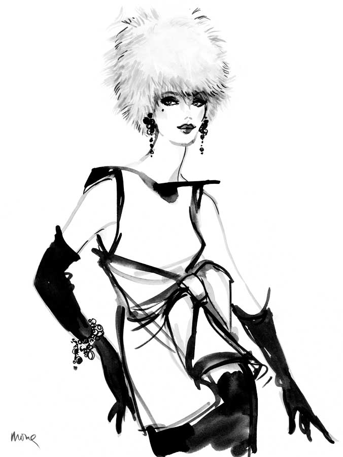 Olivia by artist Mona Shafer-Edwards