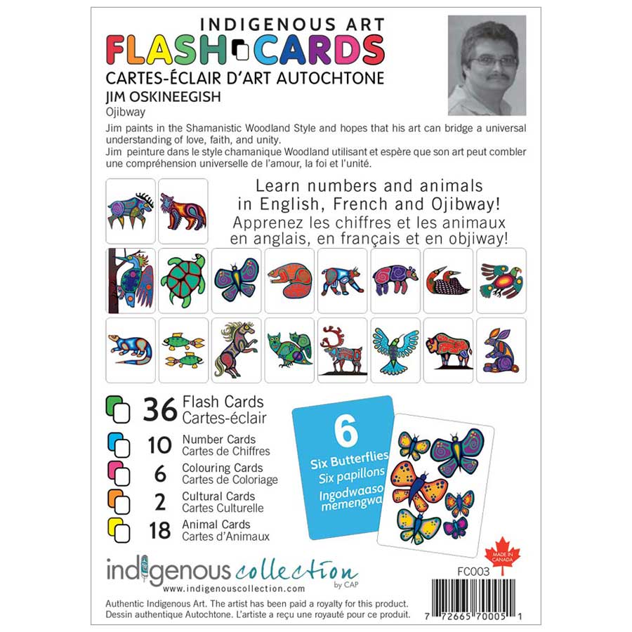 Jim Oskineegish Flash Cards