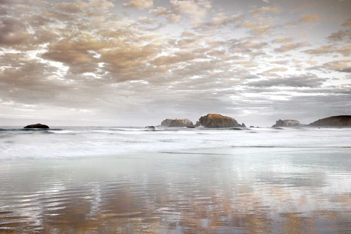 Sunrise Reflections by artist  Dennis Frates