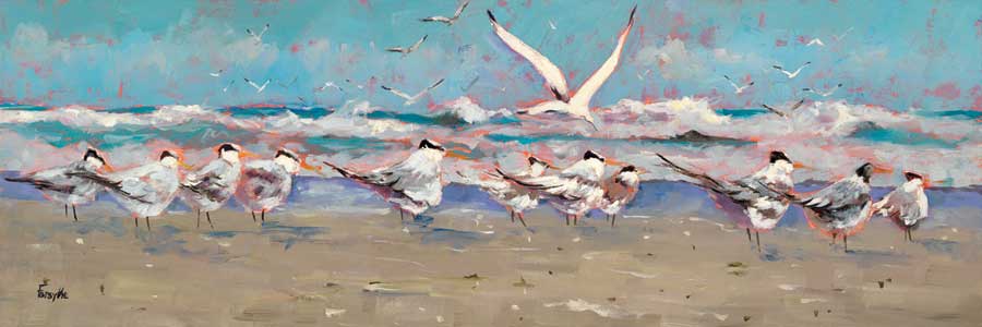 The Late Comer by artist  Graham Forsythe