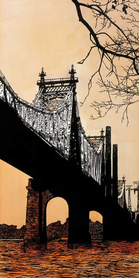 Queensboro Bridge by artist  Joan Farre