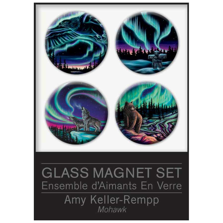 Amy Keller-Rempp Glass Magnets Set