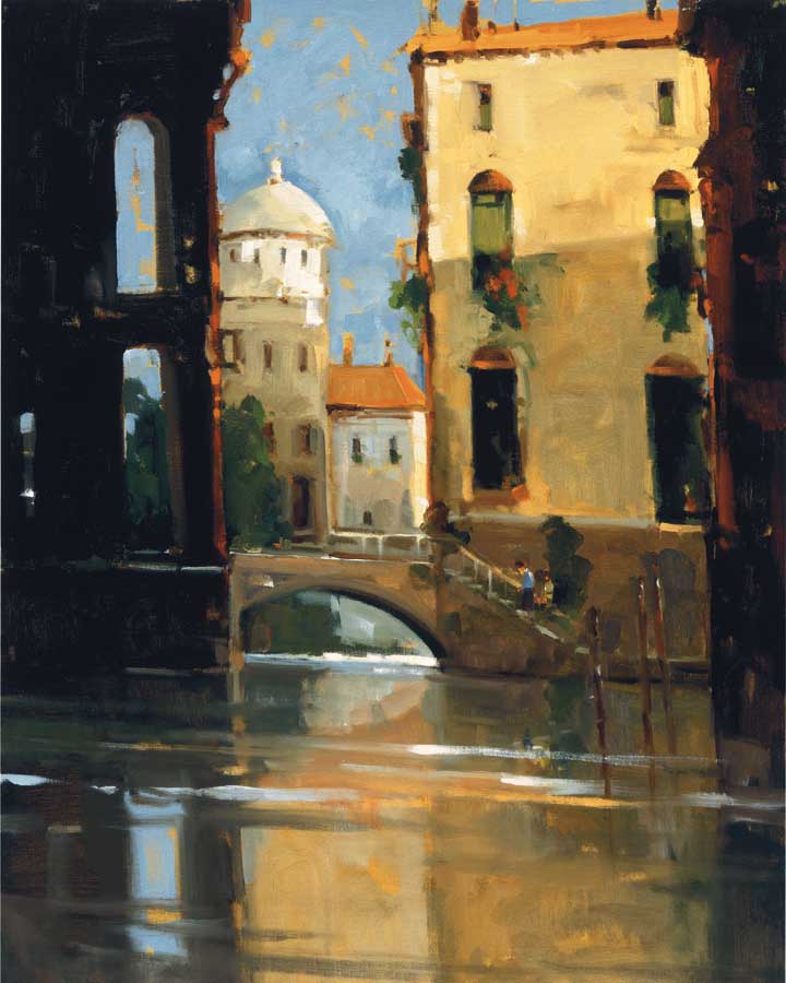 Sunday Morning, Venice by artist  Ted Goerschner
