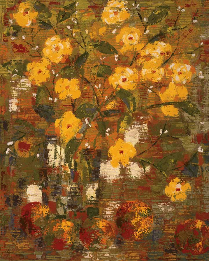 Yellow Bouquet by artist  Zivana Gojanovic