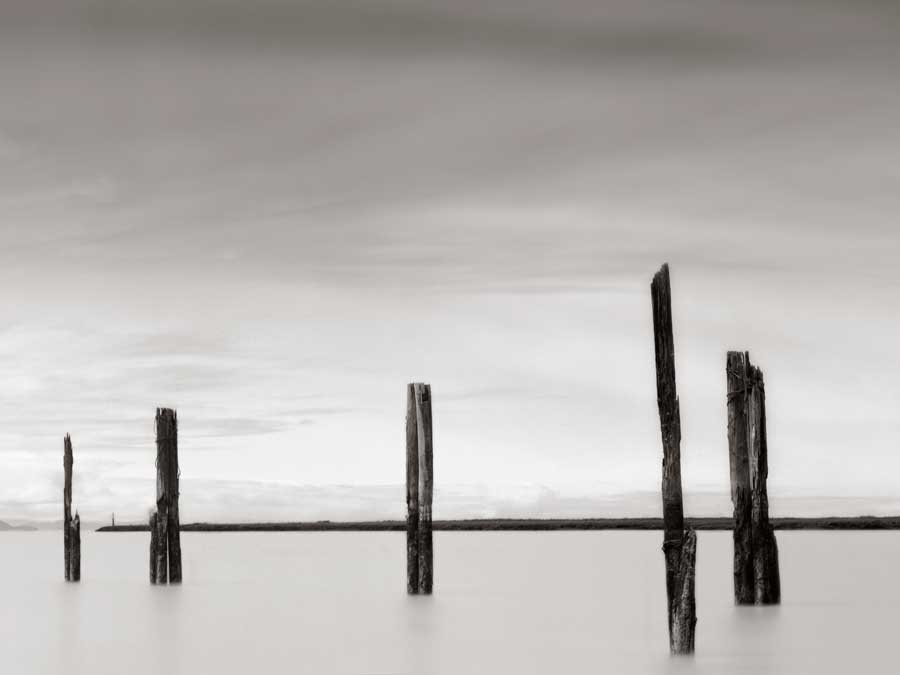 Cluster of Posts I by artist  Lawrence  Hislop