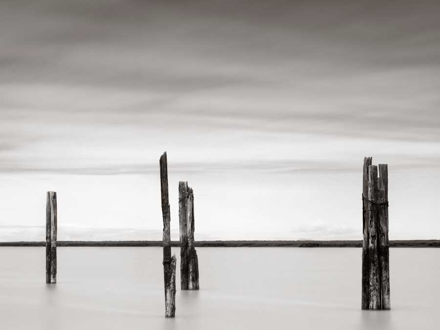 Cluster of Posts II by artist  Lawrence  Hislop