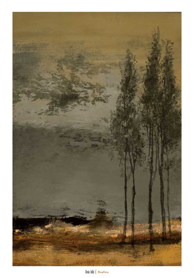 Peupliers by artist  Denis Jully