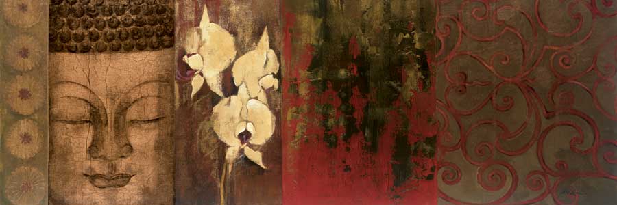 Buddha Orchid by artist  Liz Jardine