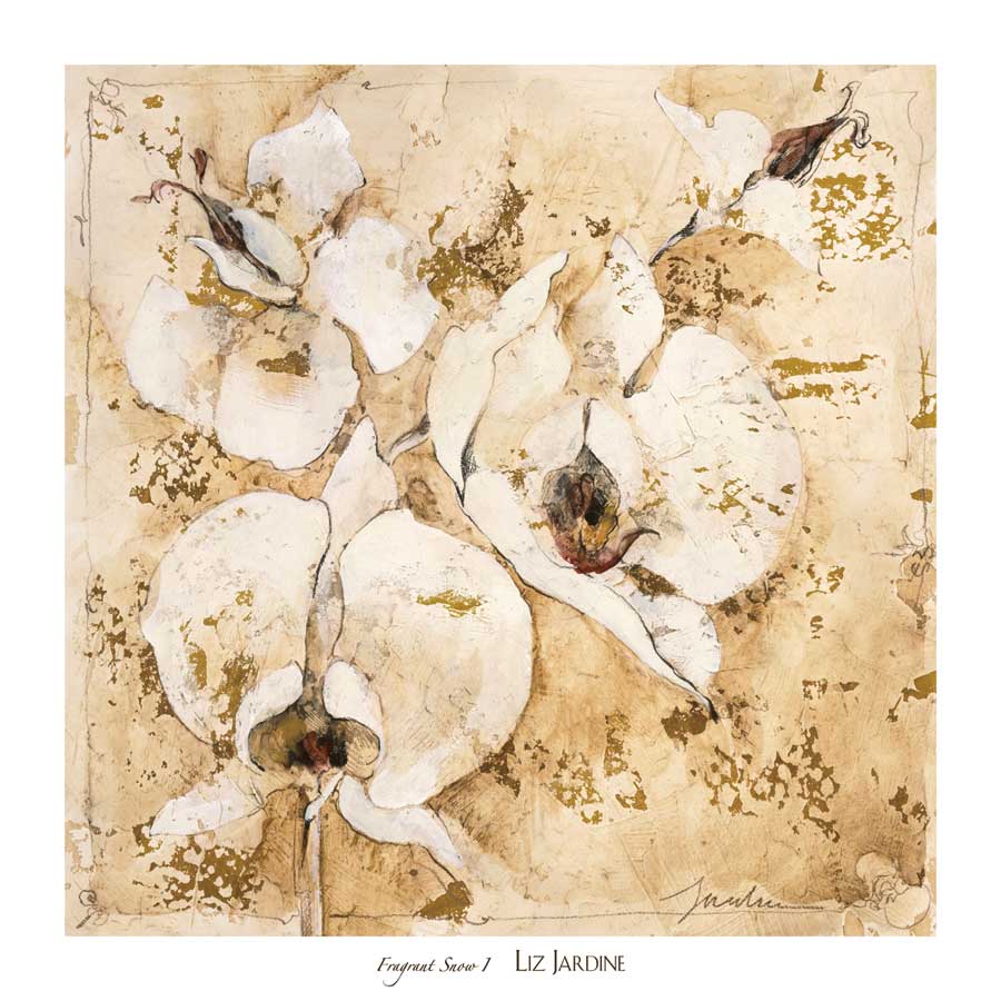 Fragrant Snow I by artist Liz Jardine