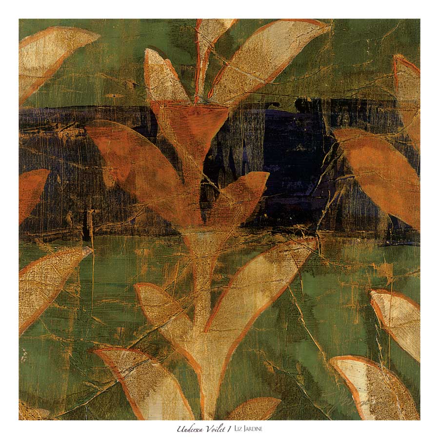 Undersea Violet I by artist Liz Jardine