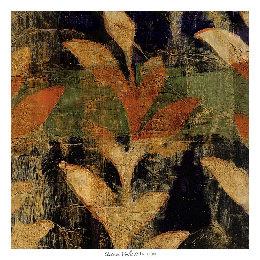 Undersea Violet II by artist Liz Jardine