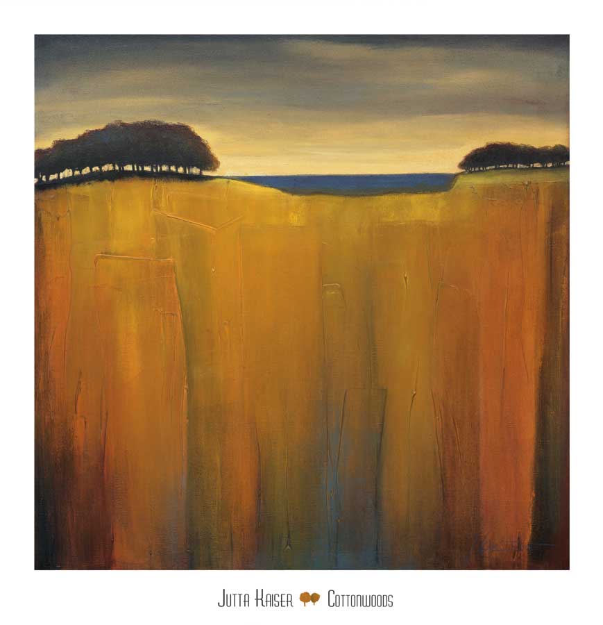 Cottonwoods by artist  Jutta  Kaiser