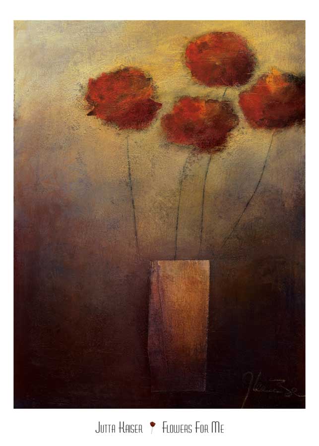 Flowers for Me by artist  Jutta Kaiser