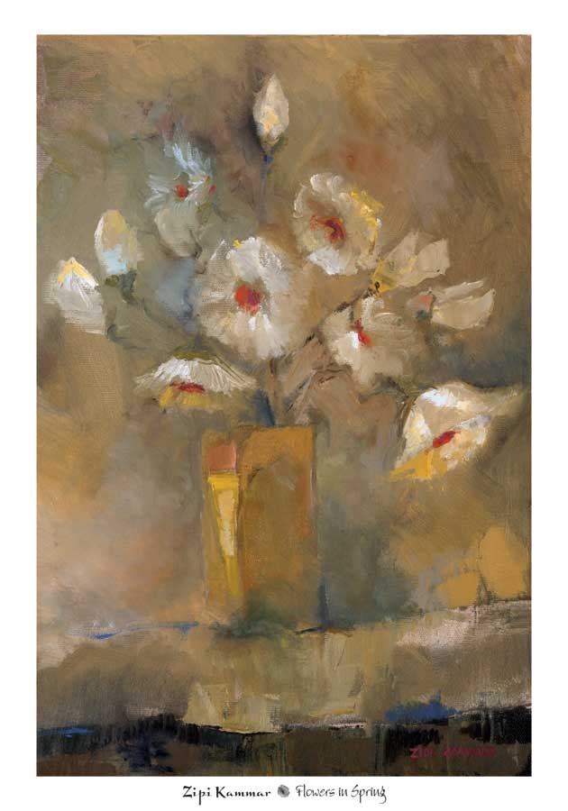 Flowers in Spring by artist  Zipi Kammar