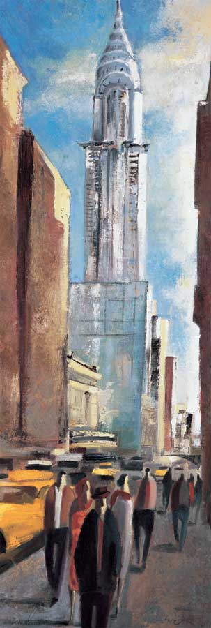 Chrysler Building by artist  Didier Lourenço