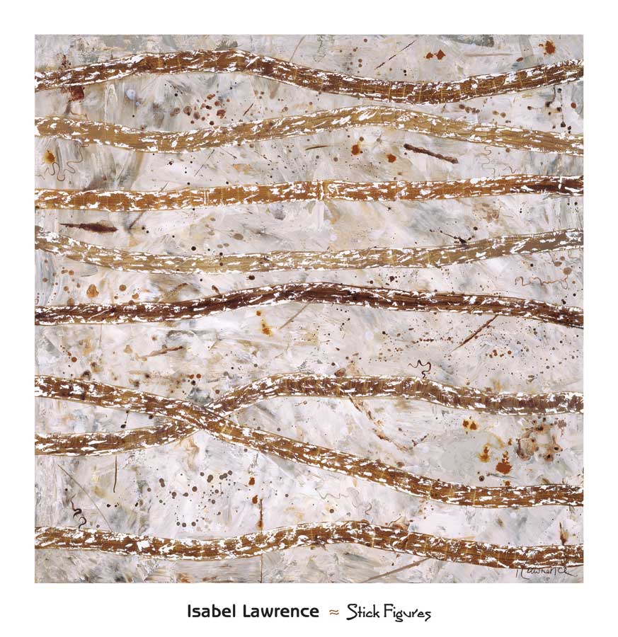 Stick Figures by artist  Isabel  Lawrence